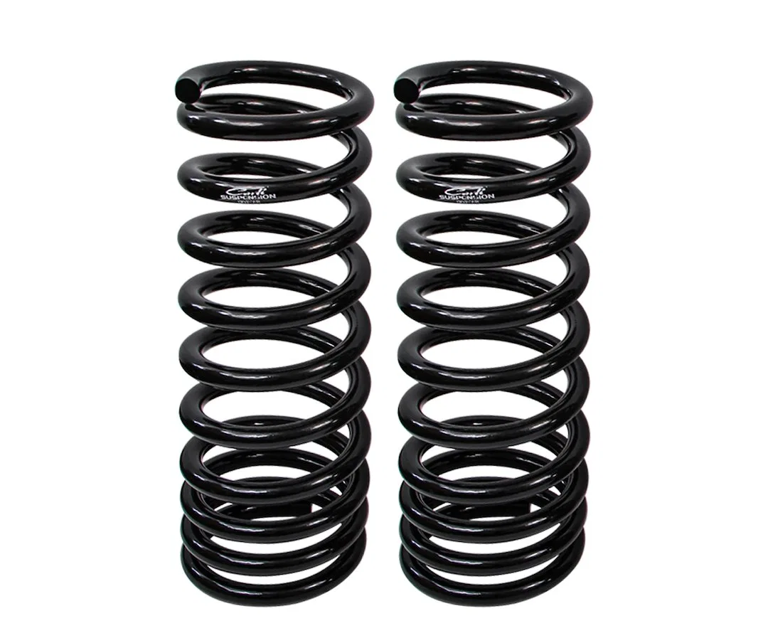 CS-DMRC-03-D – CARLI SUSPEN Coil Spring, 2-3/4 To 3 Inch Lift Powder Coated Black Set Of 2